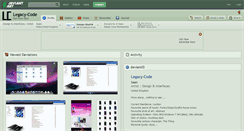 Desktop Screenshot of legacy-code.deviantart.com
