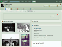 Tablet Screenshot of myphotoart.deviantart.com