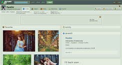 Desktop Screenshot of paratiisi.deviantart.com
