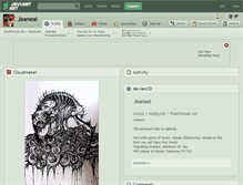 Tablet Screenshot of jeaneai.deviantart.com