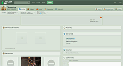 Desktop Screenshot of diomysios.deviantart.com