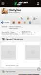 Mobile Screenshot of diomysios.deviantart.com