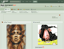 Tablet Screenshot of jaspergasper.deviantart.com