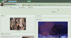 Desktop Screenshot of hannahdanabanana19.deviantart.com