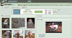 Desktop Screenshot of jollyswagman.deviantart.com