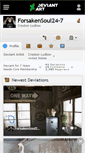 Mobile Screenshot of forsakensoul24-7.deviantart.com