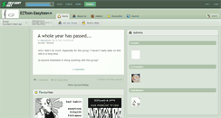 Desktop Screenshot of eztoon-easytoon.deviantart.com