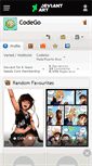 Mobile Screenshot of codego.deviantart.com