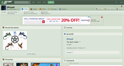 Desktop Screenshot of 0petya0.deviantart.com