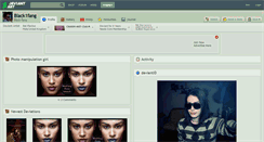 Desktop Screenshot of black1fang.deviantart.com