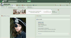 Desktop Screenshot of pirate-style.deviantart.com