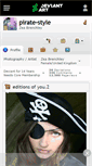 Mobile Screenshot of pirate-style.deviantart.com