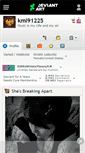 Mobile Screenshot of kml91225.deviantart.com