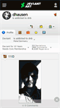 Mobile Screenshot of dhausen.deviantart.com