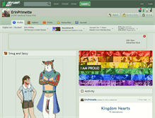 Tablet Screenshot of erinprimette.deviantart.com