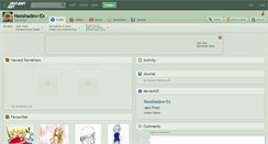 Desktop Screenshot of neoshadow-ex.deviantart.com