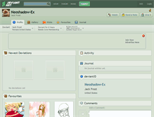 Tablet Screenshot of neoshadow-ex.deviantart.com