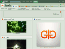 Tablet Screenshot of gandalfx.deviantart.com