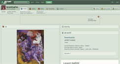 Desktop Screenshot of leventnarinc.deviantart.com