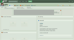 Desktop Screenshot of ljerka.deviantart.com