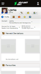 Mobile Screenshot of ljerka.deviantart.com