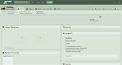 Desktop Screenshot of goobay.deviantart.com