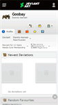Mobile Screenshot of goobay.deviantart.com