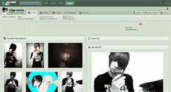 Desktop Screenshot of kage-no-ko.deviantart.com