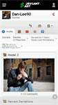 Mobile Screenshot of dan-lee90.deviantart.com