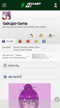 Mobile Screenshot of gakupo-sama.deviantart.com