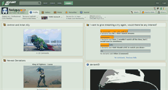 Desktop Screenshot of foolyguy.deviantart.com