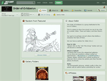 Tablet Screenshot of order-of-evildoers.deviantart.com