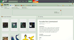 Desktop Screenshot of hey-sup.deviantart.com