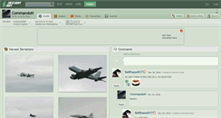 Desktop Screenshot of commandon.deviantart.com