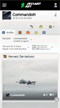 Mobile Screenshot of commandon.deviantart.com