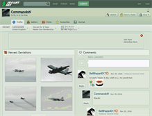 Tablet Screenshot of commandon.deviantart.com