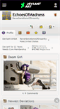 Mobile Screenshot of echoesofmadness.deviantart.com