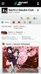 Mobile Screenshot of itachi-x-sasuke-club.deviantart.com