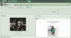 Desktop Screenshot of noko.deviantart.com