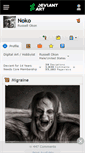 Mobile Screenshot of noko.deviantart.com