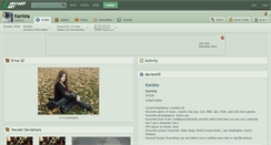 Desktop Screenshot of kanista.deviantart.com