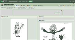 Desktop Screenshot of nightmarerodent.deviantart.com