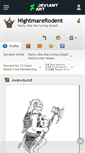 Mobile Screenshot of nightmarerodent.deviantart.com