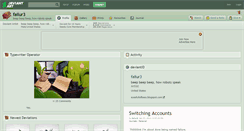 Desktop Screenshot of failur3.deviantart.com