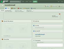 Tablet Screenshot of nocerathomasdr.deviantart.com