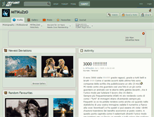 Tablet Screenshot of mitikuzzo.deviantart.com