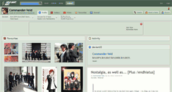 Desktop Screenshot of commander-veld.deviantart.com