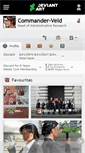 Mobile Screenshot of commander-veld.deviantart.com
