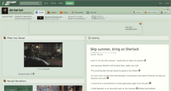 Desktop Screenshot of del-kai-boi.deviantart.com