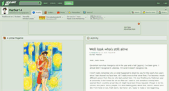Desktop Screenshot of murbur14.deviantart.com